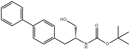 (R)-ترت-بوتیل (1-([1،1'-بی فنیل]-4-یل)-3-هیدروکسی پروپان-2-ایل) کاربامات