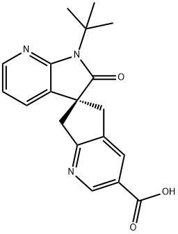 (S)-1'-(tert-butyl)-2'-oxo-1',2',5,7-tetrahydrospiro[cyclopenta[b]pyridine-6,3'-pyrrolo[2,3-b]pyridine]-3-carboxylic acid