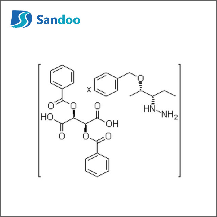 [S-(R',R')]-2,3-Bis(Benzoyloxy)Butanedioic Acid Compd. With [S-(R',R')]-[1-Ethyl-2-(Phenylmethoxy)Propyl]hydrazine