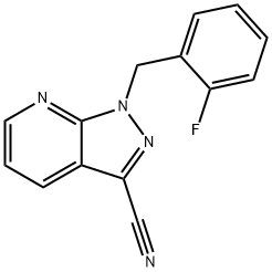 1-(2-fluorobenzyl)-1H-pyrazolo[3,4-b]pyridine-3-carbonitrile