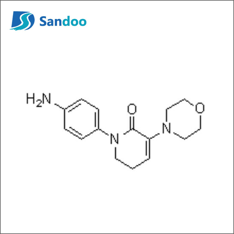 1-(4-амінофеніл)-5,6-дигідро-3-(4-морфолініл)-2(1Н)-піридинон