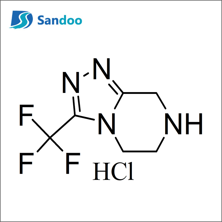 3-(Trifluormethyl)-5,6,7,8-Tetrahydro-[1,2,4]Triazolo[4,3-α]Pyrazinhydrochlorid