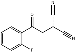 2-[2-(2-фторфеніл)-2-оксоетил]пропандінітрил