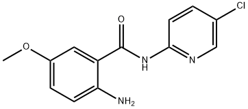 2-amino-N-(5-klorpyridin-2-yl)-5-metoksybenzamid