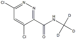 3-Pyridanzinecarboxamide,4,6-dichloro-N-(methyl-d3)