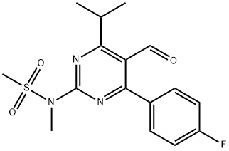 4-(4-フルオロフェニル)-6-イソプロピル-2-[(N-メチル-N-メチルスルホニル)アミノ]ピリミジニル-5-イル-ホルミル