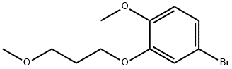 4-Bromo-1-metoxy-2-(3-metoxy-propoxy)-benzen