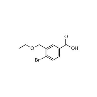 4-Bromo-3-(ethoxymethyl)benzoic acid