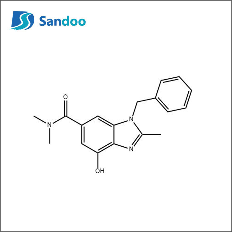 4-Hydroxy-N,N,2-trimethyl-1-(phenylmethyl)-1H-Benzimidazole-6-carboxamide