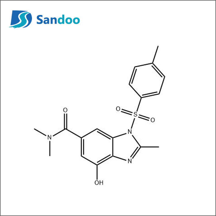 4-Hydroxy-N,N,2-trimethyl-1-tosyl-1H-benzo[d]imidazole-6-carboxamide