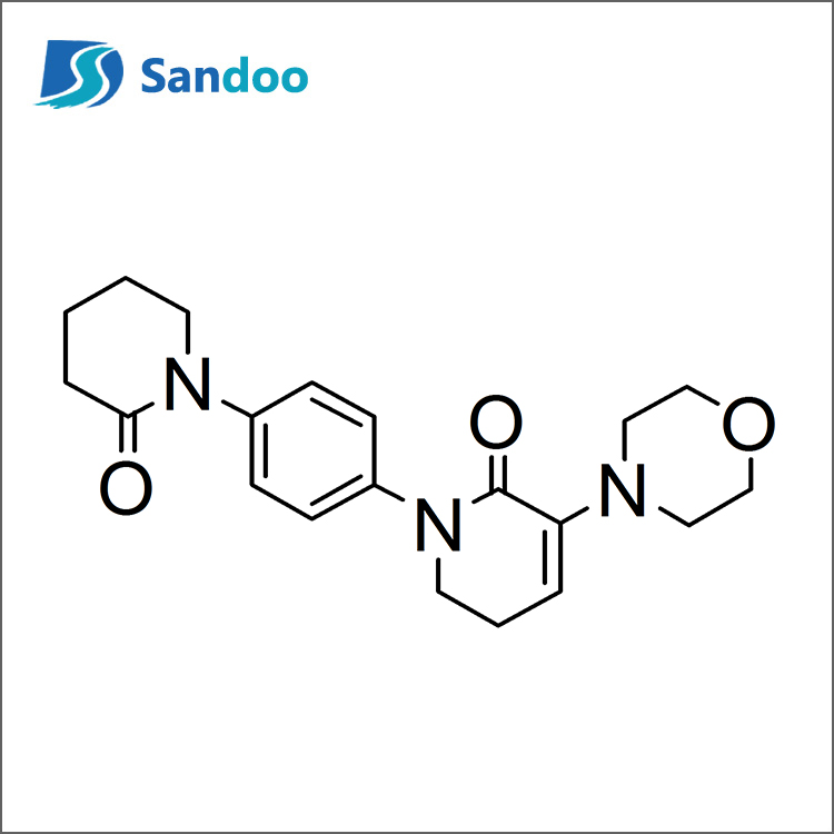 5,6-дигідро-3-(4-морфолініл)-1-[4-(2-оксо-1-піперидиніл)феніл]-2(1H)-піридинон
