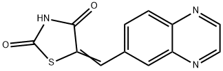5-(6-хіноксалінілметилен)-2,4-тіазолідиндіон
