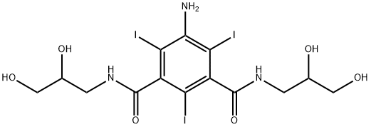 5-آمینو-N،N'-bis(2،3-دی هیدروکسی پروپیل)-2،4،6-تری ید-1،3-بنزندی کربوکسامید