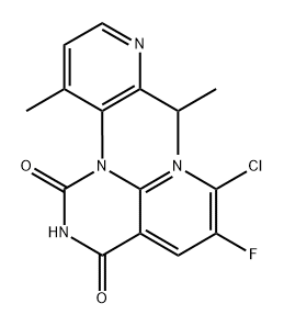 7-chloro-6-fluoro-(1M)-1-[4-methyl-2-(propan-2-yl)pyridin-3-yl]pyrido[2,3-d]pyrimidine-2,4(1H,3H)-dione