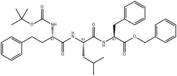 benzyl ((S)-2-((tert-butoxycarbonyl)aMino)-4-phenylbutanoyl)-L-leucyl-L-phenylalaninate