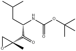 Carbamidsäure, N-[(1S)-3-Methyl-1-[[(2R)-2-Methyl-2-oxiranyl]carbonyl]butyl]-, 1,1-diMethylethylester