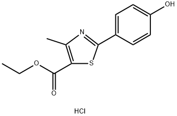 Etyl-2-(4-hydroksyfenyl)-4-metyltiazol-5-karboksylathydroklorid