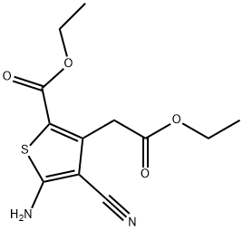 Етил 5-амино-4-цијано-3-(2-етокси-2-оксоетил)тиофен-2-карбоксилат
