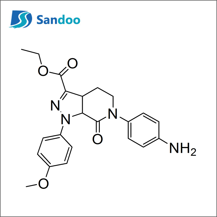 에틸 6-(4-aMinophenyl)-1-(4-Methoxyphenyl)-7-Oxo-4,5,6,7-테트라하이드로-1H-피라졸로[3,4-c]피리딘-3-카복실레이트