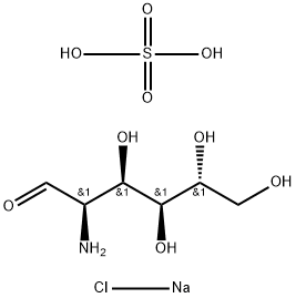グルコサミン硫酸塩、塩化ナトリウム