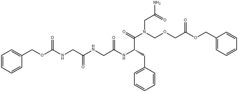 Glisinamid,N-[(fenilmetoksi)karbonil]glisilglisil-L-fenilalanil-N-[[2-(fenilmetoksi)-2-oksoetoksi]metil]-