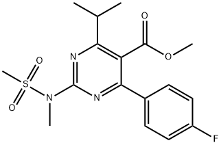 4-(4-フルオロフェニル)-6-イソプロピル-2-[(N-メチル-N-メチルスルホニル)アミノ]ピリミジン-5-カルボン酸メチル