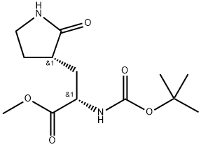 मिथाइल(एस)-2-(बोक-अमीनो)-3-[(एस)-2-ऑक्सो-3-पायरोलिडिनिल ]प्रोपेनोएट
