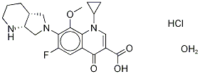Moxifloxacin-hidroklorid-monohidrát