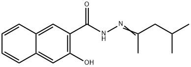 N'-(1،3-دی متیل بوتیلیدن)-3-هیدروکسی-2-نفتوهیدرازید
