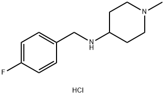 N-(4-fluorobenzyl)-1-methylpiperidin-4-amine.HCl