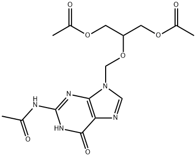 N-[9-[[2-(Ацетилокси)-1-[(ацетилокси)метил]етокси]метил]-6,9-дихидро-6-оксо-1Н-пурин-2-ил]ацетамид