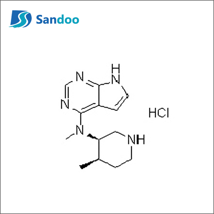 Dichlorowodorek N-metylo-N-((3R,4R)-4-metylopiperydyn-3-ylo)-7H-pirolo[2,3-d]pirymidyn-4-aminy