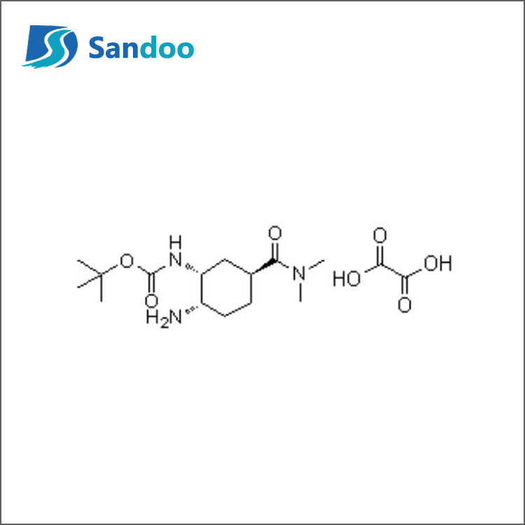 Tert-Butyl-[(1R,2S,5S)-2-amino-5-[(dimethylamino)carbonyl]cyclohexyl]carbamatoxalat