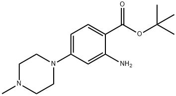 tert-Butyl-2-amino-4-(4-methylpiperazin-1-yl)benzoat