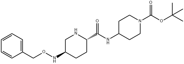 tert-butyl 4-((2S,5R)-5-(benzyloxyamino)piperidine-2-carboxamido)piperidine-1-carboxylate 4-methylbenzenesulfonate