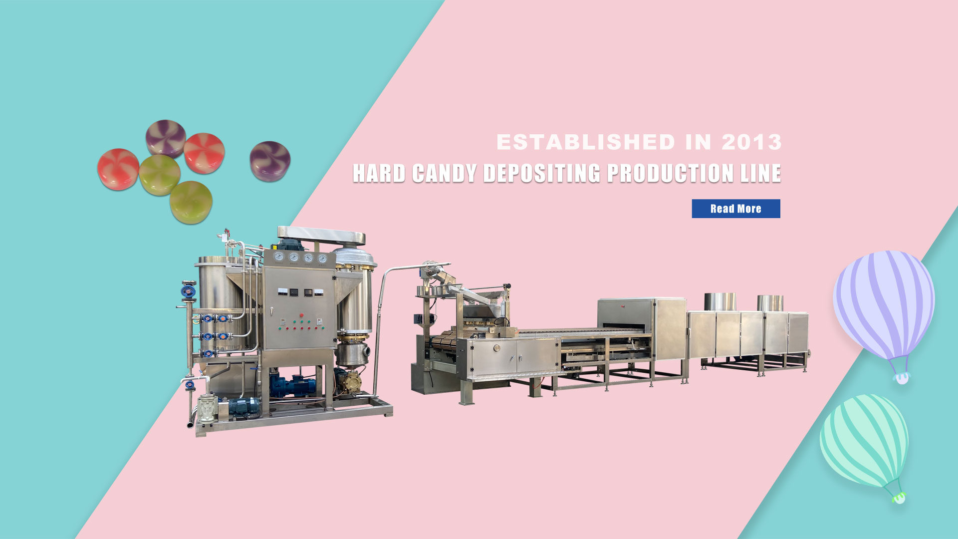 Nhà cung cấp dây chuyền sản xuất kẹo