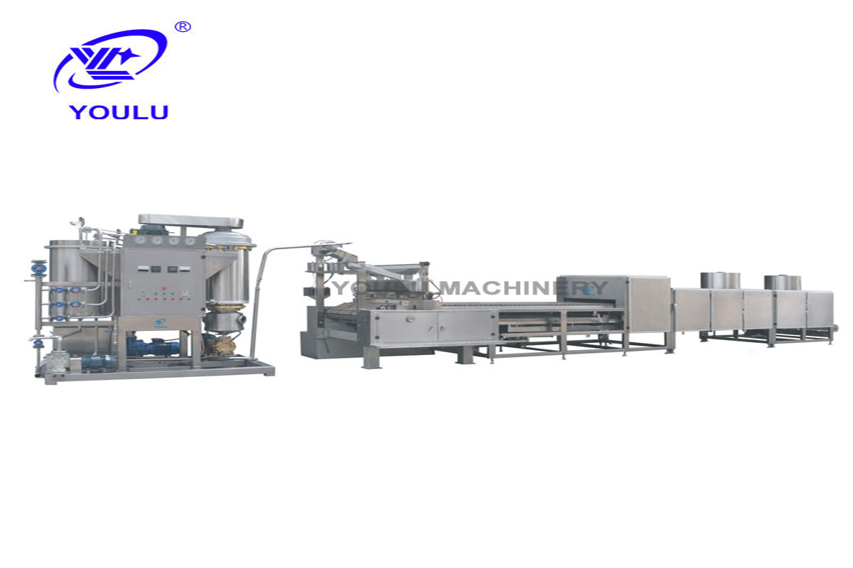 What are the required objectives for the mechanical safety design of the Hard Candy Depositing Production Line?