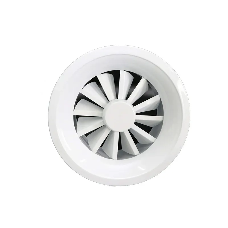 What are the features and functions of the swirl air diffuser?