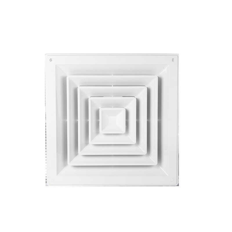 Square air diffuser