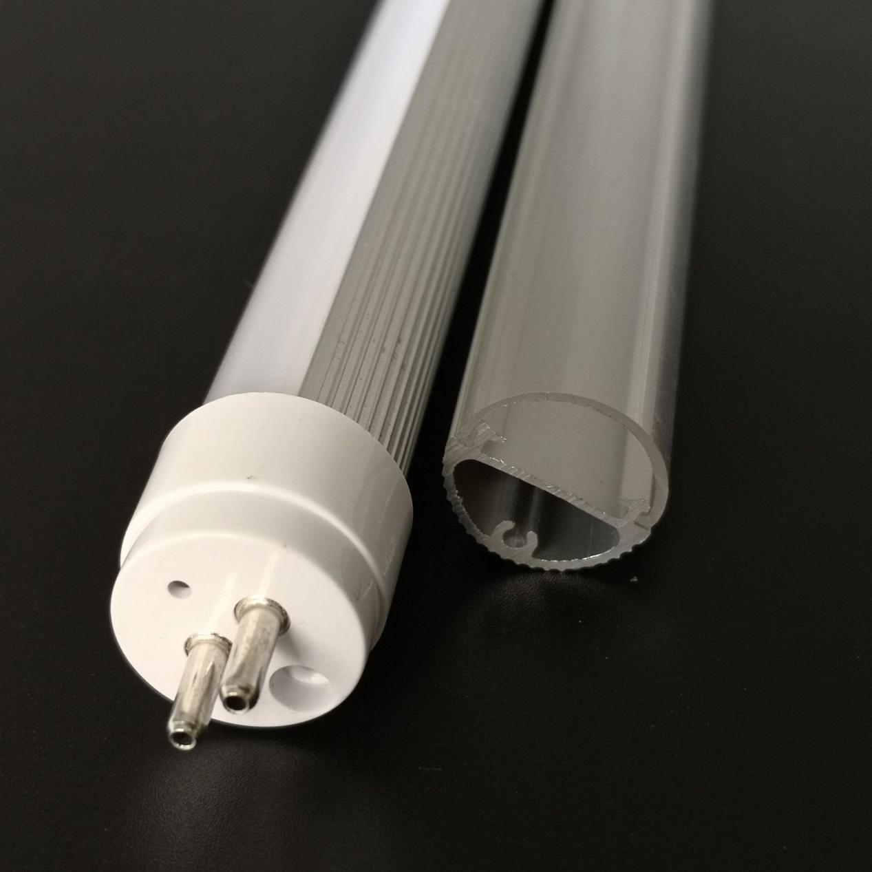 The raw material and light transmittance of LED tube housing