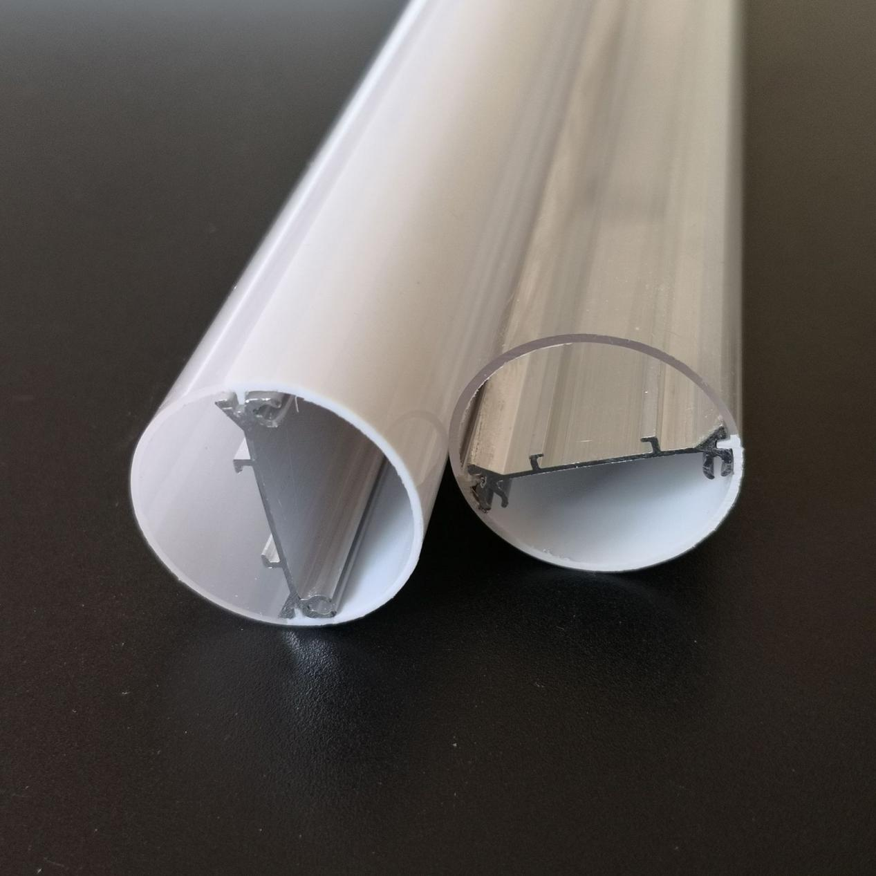 Nueva carcasa de tubo de plástico T8 de 12 mm de ancho de placa