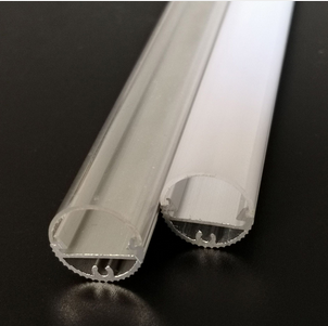 Características e instalação do invólucro do tubo de LED