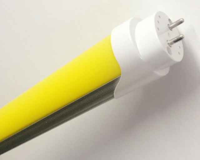 Sản phẩm mới-Bộ khuếch tán PC dạng ống T8 màu vàng