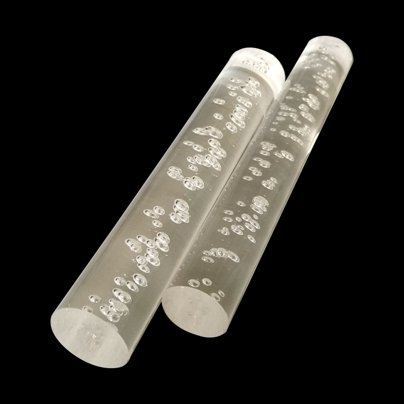 Extruded Clear Acrylic Round Rod