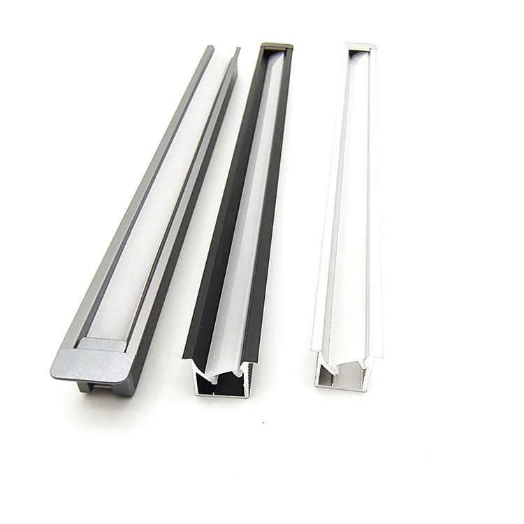 LED Aluminum Profiles for LED Cabinet Lights with 45 Degree