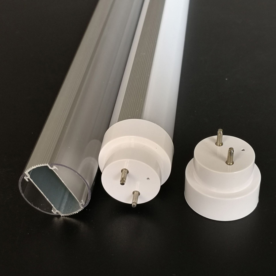 Carcasa de tubo de iluminación LED T10 de doble cara
