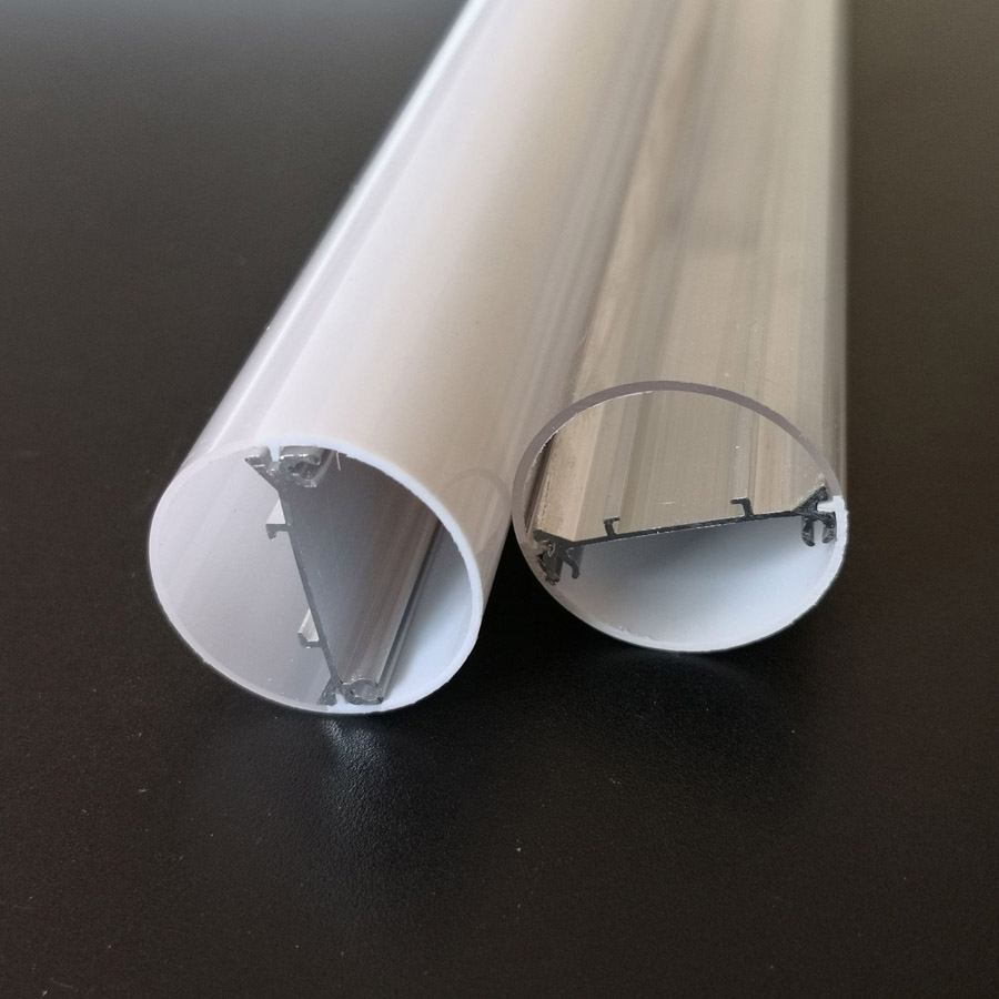 Carcasa de tubo de plástico LED T8