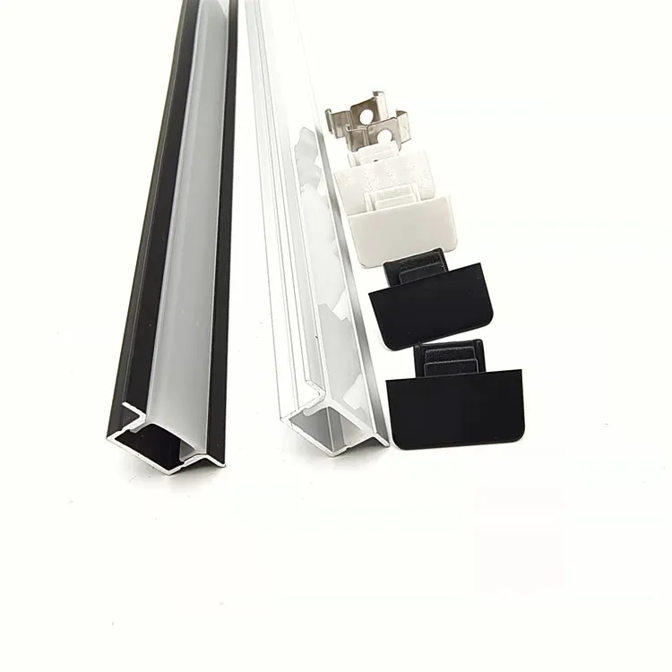 Recessed LED Aluminum Channels para sa LED Linear Lighting