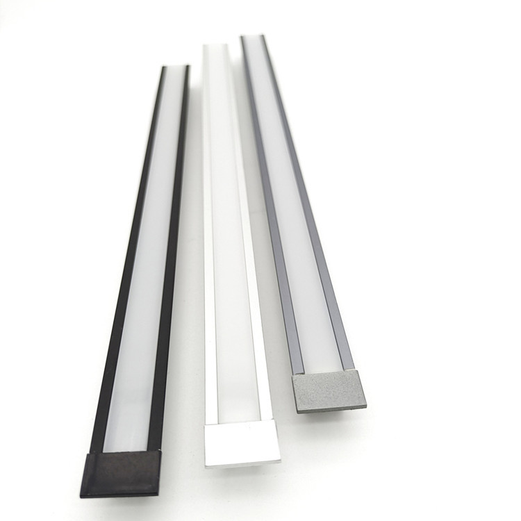 Perfiles de aluminio LED empotrados Tamaño de orificio de 11.811.8 mm