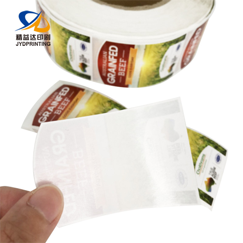 Adhesive Label For Food